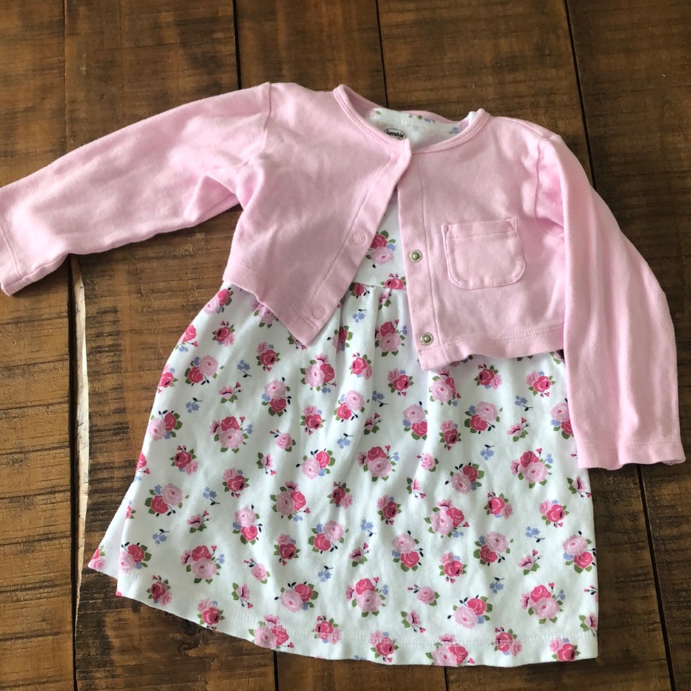 Spring/summer floral dress